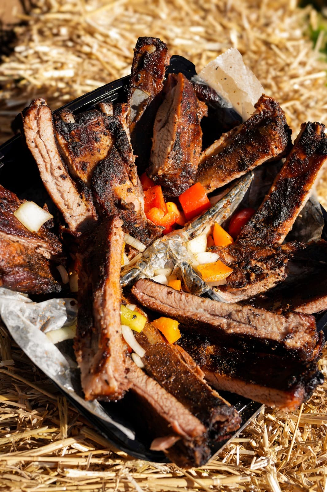 Half Rack of Grilled Pork Ribs